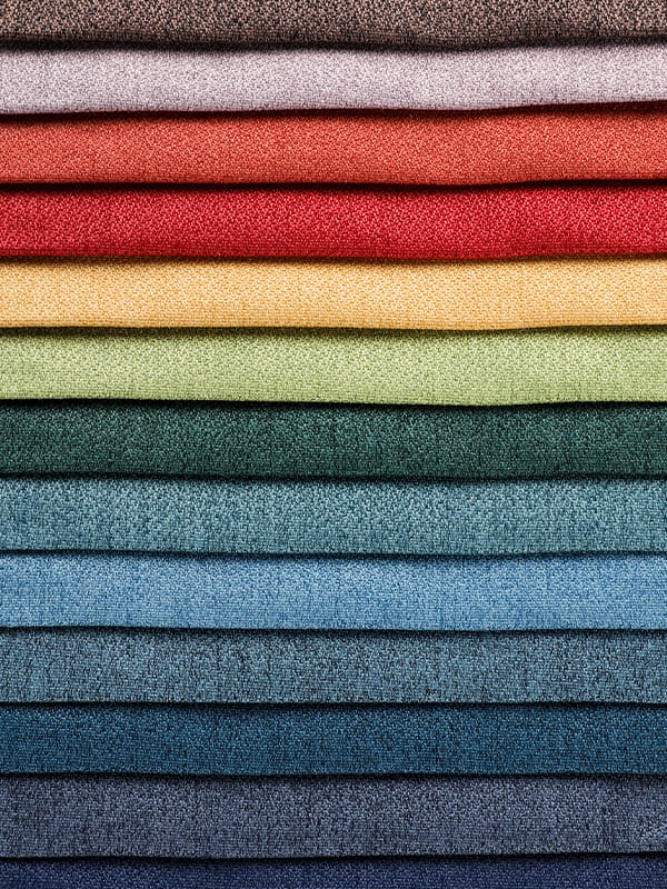 Gurigi kanepesi için polyester ve keten kumaş