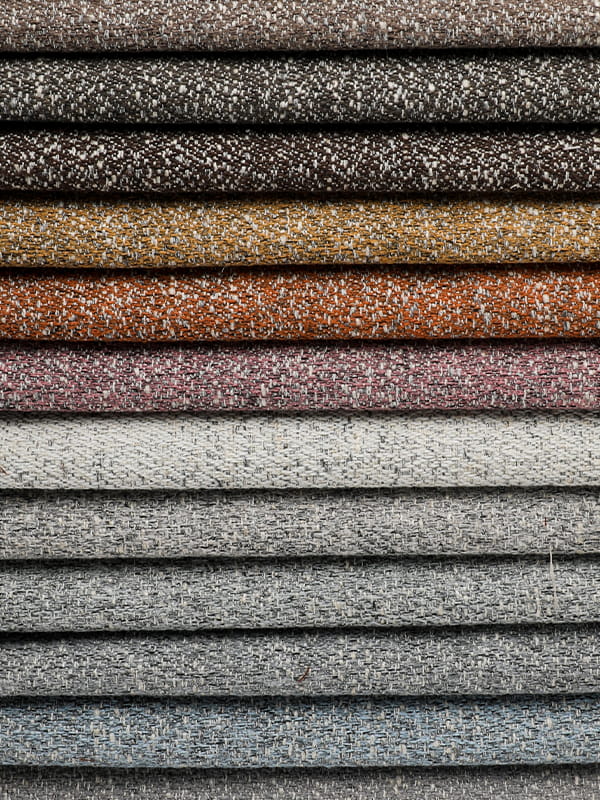 Kanepe için polyester ve keten kumaş