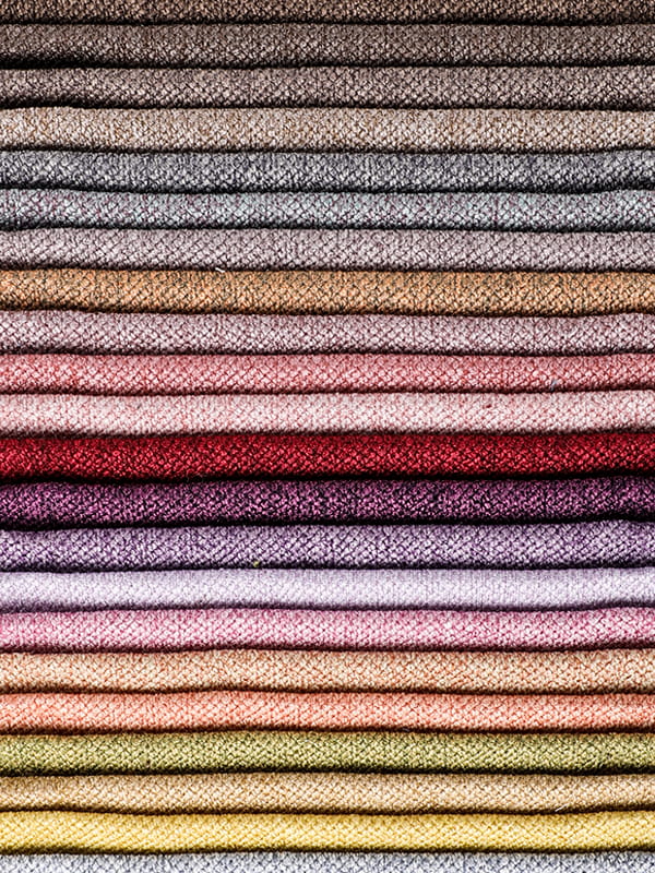 Kanepe için polyester ve keten kumaş