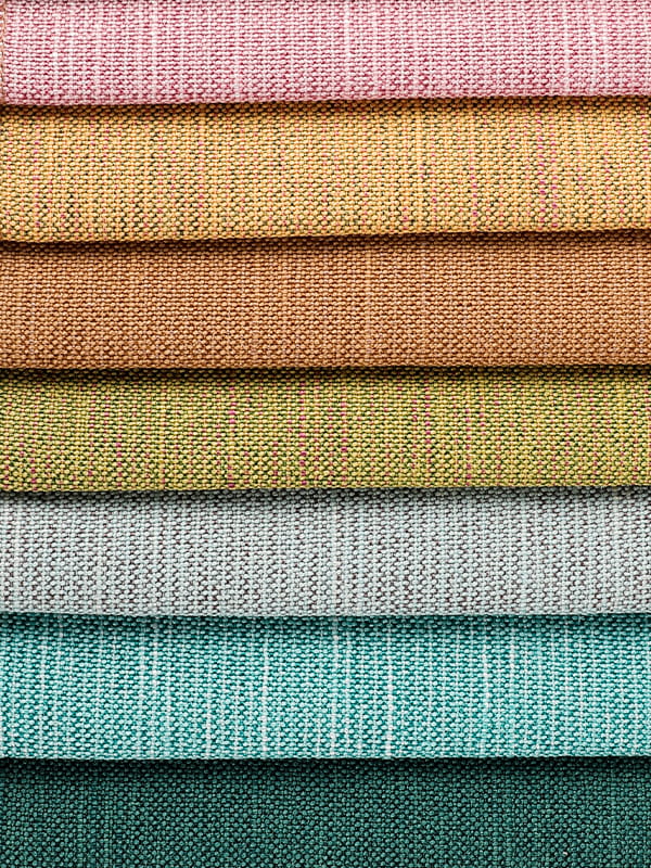 Kanepe için polyester ve keten kumaş