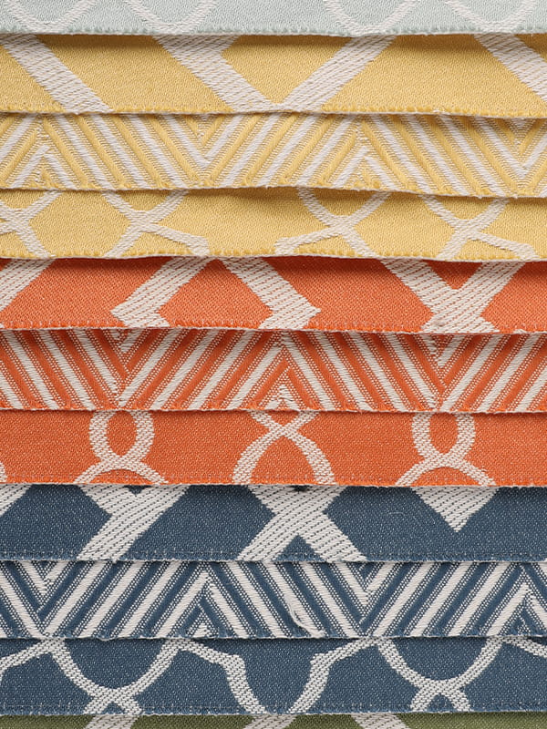 Renk dokuma jakard kumaş